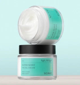 Scinic Super Moisture Cream 80ml x 2pcs Moisturizing K-Beauty - Picture 1 of 8