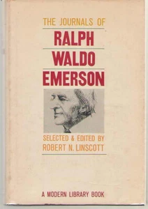 The Journals Of Ralph Waldo Emerson Modern Library 192.2 - Hardback in DJ - Picture 1 of 1