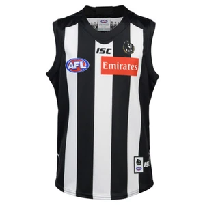 Collingwood Magpies AFL ISC Home ISC Guernsey Kids Sizes 6-14! T0 - Picture 1 of 6