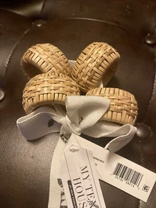 My Texas House Serviettenringe aus Jute natürlich gewebt, 4 Stück - Bild 1 von 12