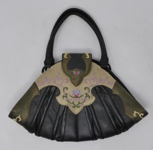 OOVOO SILK & HAND EMBROIDERED SHOULDER BAG DESIGN BY LE THI HONG TU VIET NAM - Picture 1 of 13