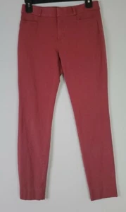 Banana Republic Sloan Curvy Fit Pink Dress Pants Size 0 Mid Rise - Picture 1 of 5