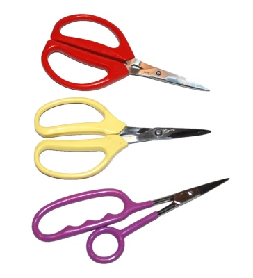 Juego de 3 tijeras de cocina JOYCE CHEN ARS artesanal poda bonsai tijeras acero inoxidable Foto 1 de 4