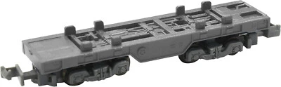 Rokuhan Japan SA006-2 Z Gauge 1/220 Shorty Container Freight Car Gray - Image 1 of 2