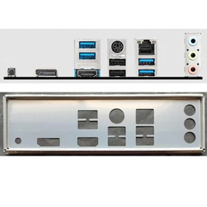 Per MSI MAG B550M BAZOOKA scheda madre IO Shield I/O Shield piastra posteriore OEM - Foto 1 di 2