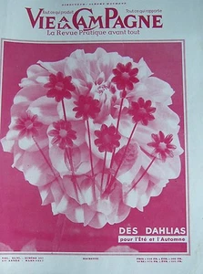 LA VIE à la CAMPAGNE 1957 EQUIPEMENTS DES JARDINS ARTS DECORS FLORAL ROSIERS  - Picture 1 of 1