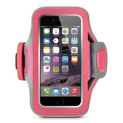 Belkin Slim-Fit Plus Armband for iPhone 6/6s (Pink) - Image 1 of 4