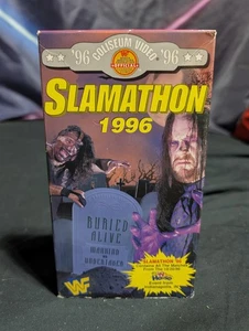 WWF Slamathon 1996 In Your House Coliseum Video VHS Tape WWE Undertaker Mankind - Picture 1 of 6
