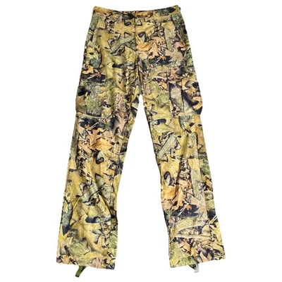 Camo Cargo Pants 34x33 Medium 90s Vintage USA True Timber Woods Hunting Baggy 3D - Image 1 of 4