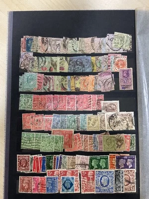 Sellos del mundo. QV encendido. Perforaciones. Lote grande. D/114 Foto 1 de 4