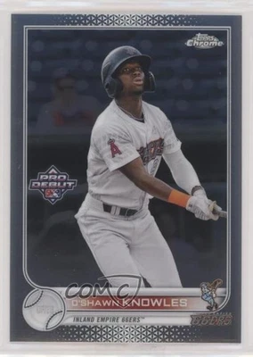 2022 Topps Pro Debut Chrome D'Shawn Knowles #PDC-131 - Image 1 of 2