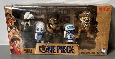 Netflix “One Piece” 5pk MiniFigura Set Piratas e Marines Nuevo en Caja Foto 1 de 4
