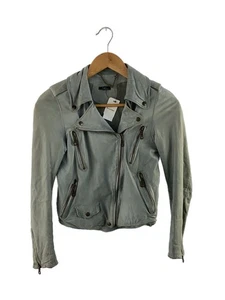 Sisii Double Rider Jacket/Xxs/Leather/Blu 1803 - Picture 1 of 5