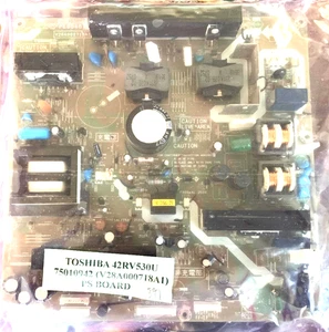 TOSHIBA 75010942 (V28A000718A1) NETZTEILPLATINE FÜR MODELL 42RV530U + BONUS - Bild 1 von 1