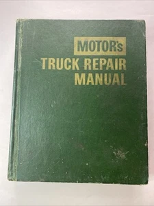 Motor's Truck Repair Manual 20th edition editor Ralph Ritchen, SAE - Picture 1 of 3