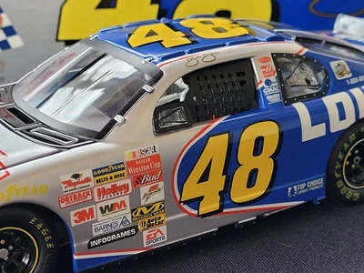 2002 Jimmie Johnson Signed #48 Lowe's/California Speedway 1:24 Caliber Diecast - Image 1 of 4
