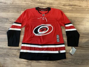 Adidas Climalite NHL Carolina Hurricanes autentica maglia home hockey - taglia 52 - Foto 1 di 9