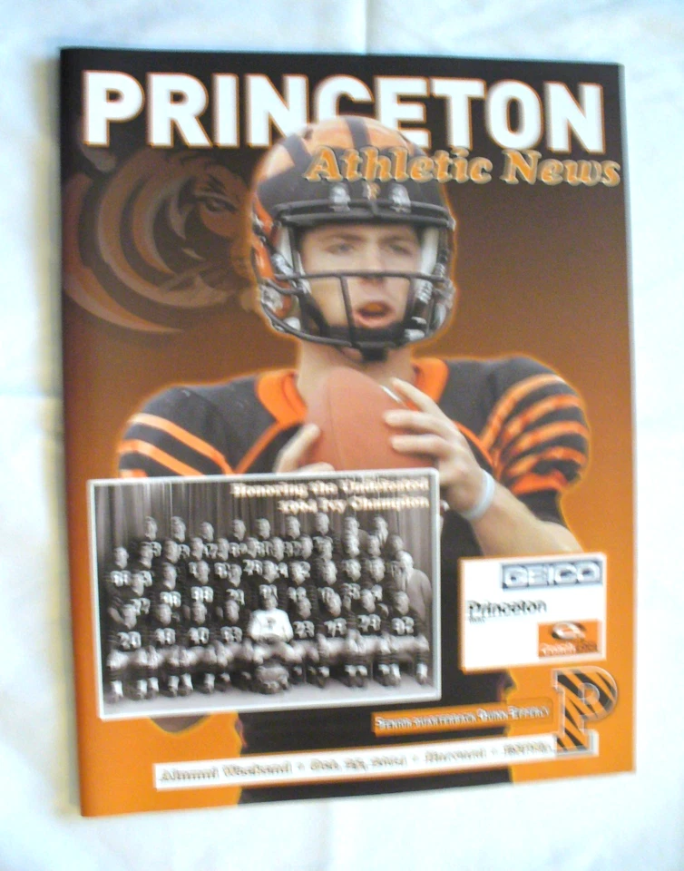NCAA - Princeton University Tigers Football GameDay Program 10/25/14 - EXCELLENT - Image 1 of 1
