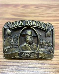 Jack Daniels Tennessee Whiskey Belt Buckle Needs Repair. - Picture 1 of 9