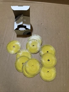 3M 30126 Dischi a setole radiali 3" x 3/8 80 gradi grana scatola 18 dischi - Foto 1 di 5