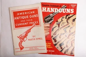 American Antique Guns And Their Current Prices & Complete Guide to Handguns 60s - Picture 1 of 19