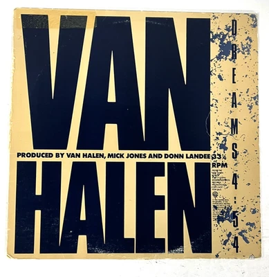 VAN HALEN ~ Dreams ~ Orig. Promo 12” SINGLE 1986 VG+~13 - Image 1 of 4