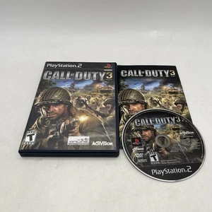 Call of Duty 3 (Sony PlayStation 2, PS2) komplett CIB getestet & funktionsfähig - Bild 1 von 7