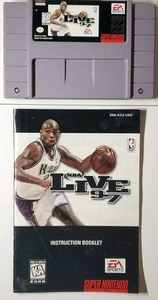 NBA LIVE 97 - SUPER NINTENDO SNES 1997 - getestet - Basketball - Bild 1 von 16