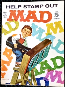 MAD Magazine #78 April 1963! FINE! 6.0! VISE-TIGHT! SHARP & SOLID! $0.99 Start!! - Picture 1 of 6