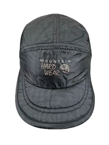 Mountain Hardwear 5-Panel Outdoor Hiking Running Cap Hat Adjustable Black MENS - Picture 1 of 8