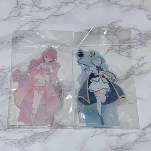 Re: Zero Figur Acryl Ständer Set 2 Lot Ram Rem Japan Anime Hobby M657 - Bild 1 von 3