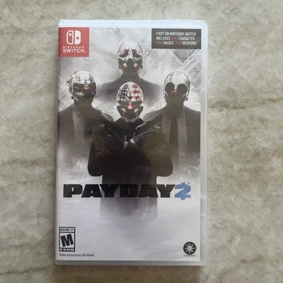 Payday 2 (Nintendo Switch, 2018) lacrado - Imagem 1 de 3