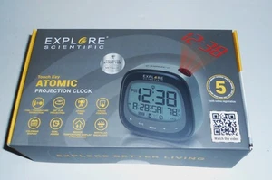 Explore scientific Atomic Projection Clock NEW SEALED - Picture 1 of 2