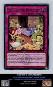 Battles of Legend: Monster Mayhem #BLMM-EN068 Dragonmaid Downtime Ultra Rare - Picture 1 of 2