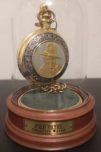 Orologio da tasca John Wayne autentico Franklin come nuovo esposizione a cupola. John Wayne vintage - Foto 1 di 7