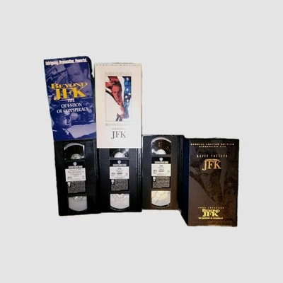 JFK Director's Cut Special Edition VHS Beyond JFK Bonus Tape RARE Collectibles  Foto 1 de 4