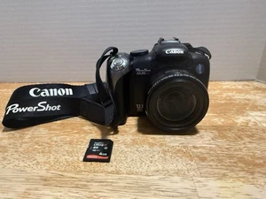 Canon PowerShot SX20 IS 12.1MP 20x Zoom Digital Camera Works With Strap & Memory - Picture 1 of 20