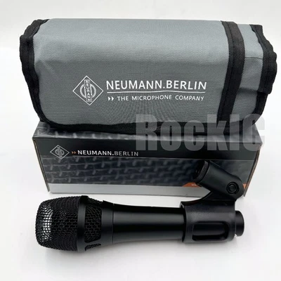 Black Neumann KMS105 Handheld Supercardoid Condenser Microphone US STOCK - Image 1 of 4