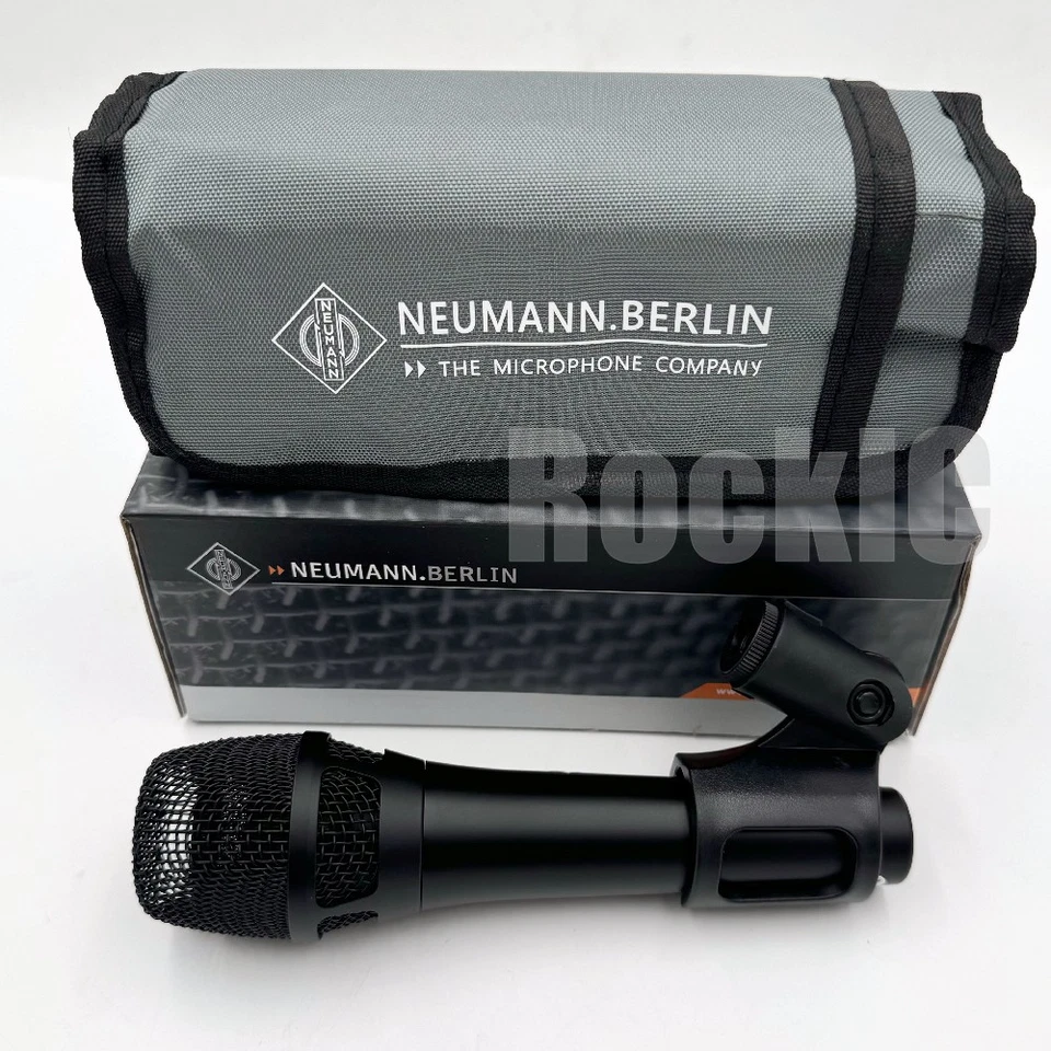 New Black Neumann KMS105 Handheld Supercardoid Condenser Microphone US STOCK - Image 1 of 4