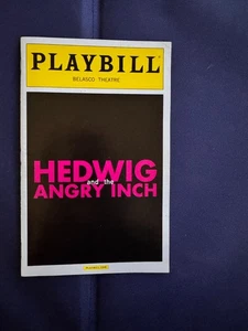 SEPTEMBER 2014 HEDWIG AND ANGRY INCH BELASCO THEATRE PLAYBILL RANNELLS HALL - Picture 1 of 2
