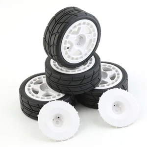 4pcs 12mm Hex RC Auto Rad Felgen Reifen für KYOSHO Tamiya TT02 XV01 HPI 1/10 d - Bild 1 von 5
