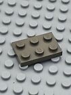LEGO&#174; 15x Stein Platte Basic Flach Brick 2x3 - 3021 - Alt Dunkelgrau Darkgray