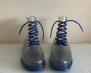 Clear Rubber Boots Clear Waterproof Boots Transparent - Picture 1 of 11