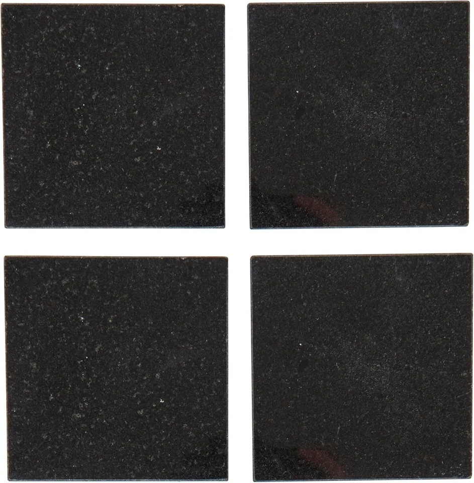 KitchenCraft Creative Tops Coasters Set of 4, Pure Granite Coasters for Drinks - Image 1 of 1