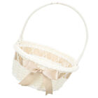  Gift Baskets Easter Chip Bag Holder for Party Woven Rural Bride
