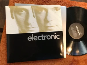 ELECTRONIC VINYL S/T 1991 '20 RM RP LP smiths new order tennant marr sumner synt - Picture 1 of 10