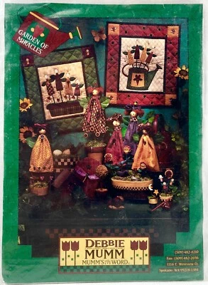 NUEVO Edredón de pared y muñeca Debbie Mumm patrón de costura AP47 Jardín de los Milagros 15488 Foto 1 de 4