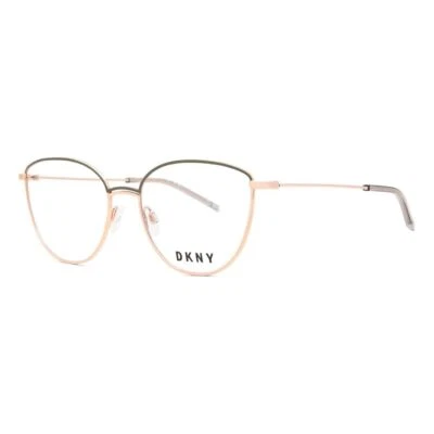 DKNY женщин кошачий глаз 53 мм очки оправы сланец шалфей розовое золото DK1027-310 - Изображение 1 из 3