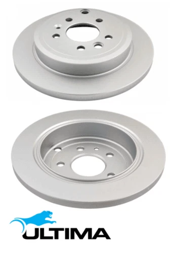 JUEGO ROTOR FRENO DISCO TRASERO ULTIMA SÓLIDO PARA FORD FALCON BF BARRA 190 E-GAS 4.0 I6 Foto 1 de 1