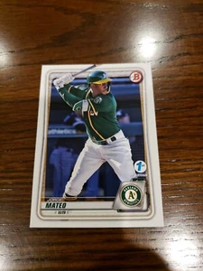 2020 Bowman 1st Edition #BFE-138 Jorge Mateo - Oakland Athletics - Picture 1 of 1